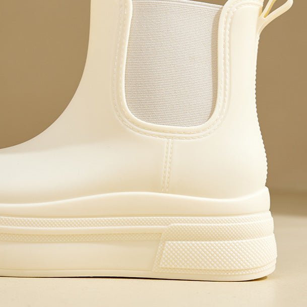Women's Platform Chelsea Rain Boots