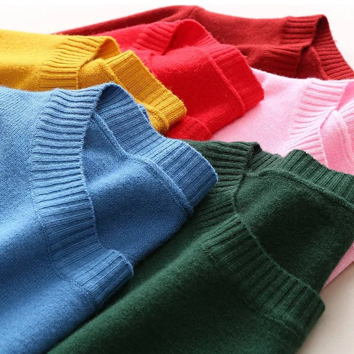 Women's Wool Crew Neck Sweater