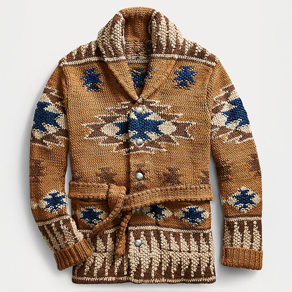 Alfred Men's Wool Shawl Collar Cardigan 1