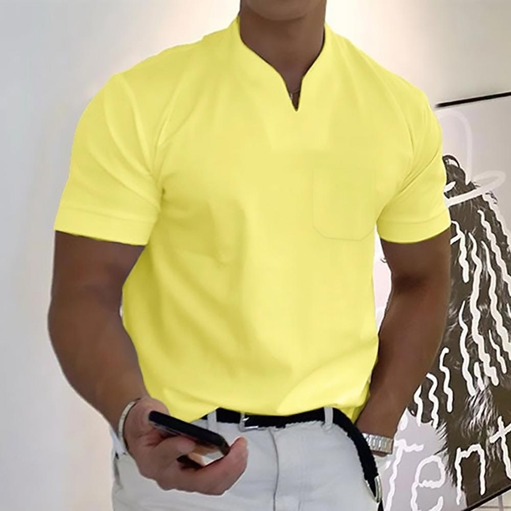 Alister Men's Cotton Henley Shirt 5