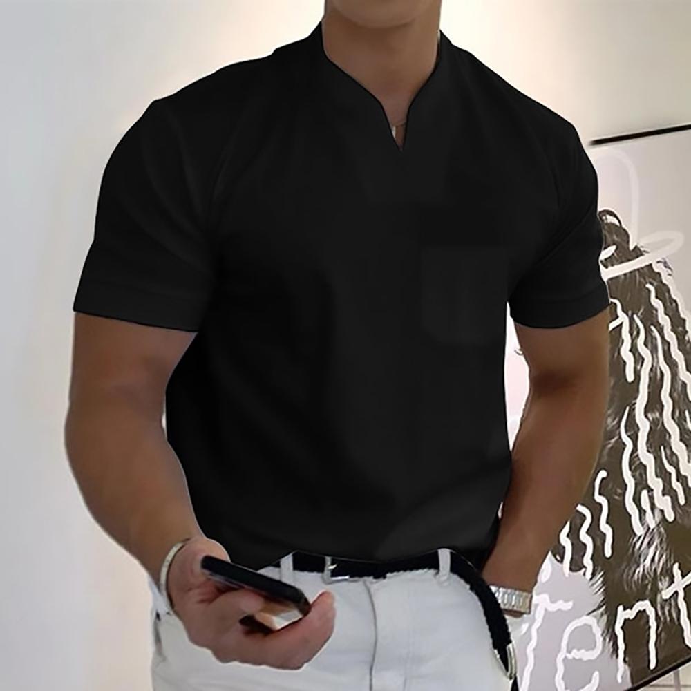 Alister Men's Cotton Henley Shirt 7