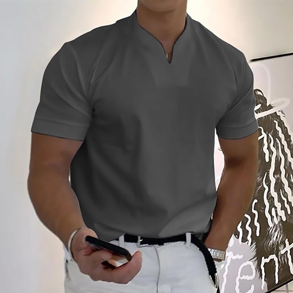 Alister Men's Cotton Henley Shirt 9