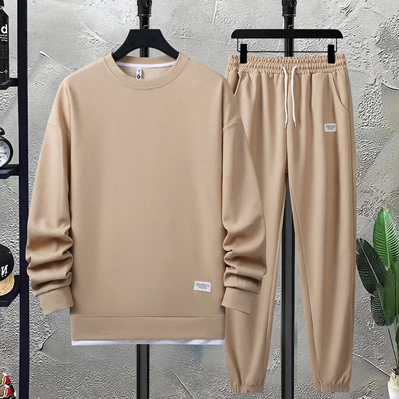 Andrew Men's Cotton Sweatshirt & Jogger Set 2
