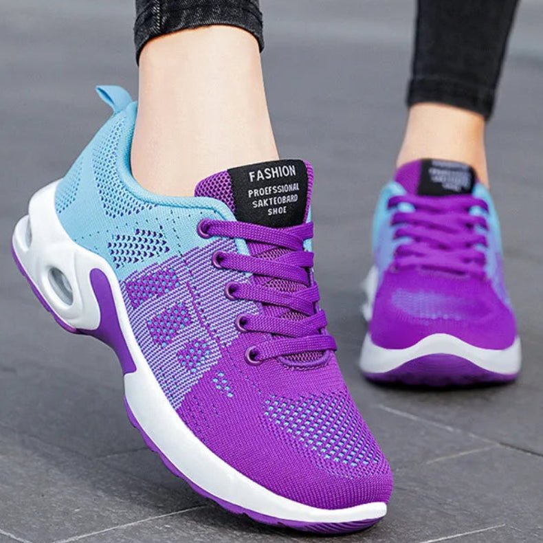Women's Color-Block Knit Sneakers