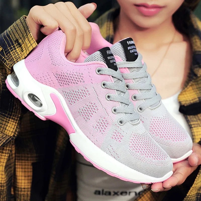 Women's Color-Block Knit Sneakers