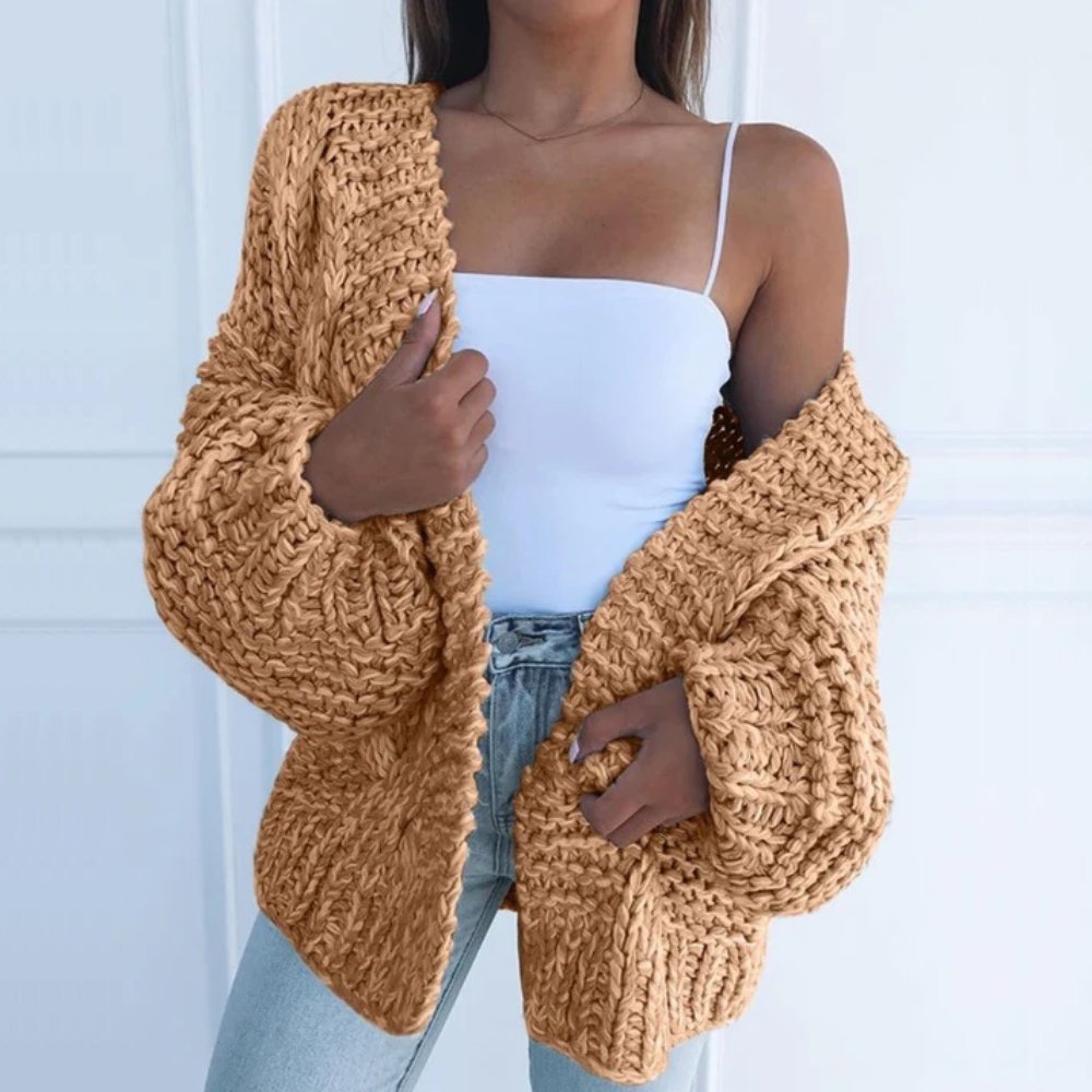 Women's Oversized Knit Cardigan