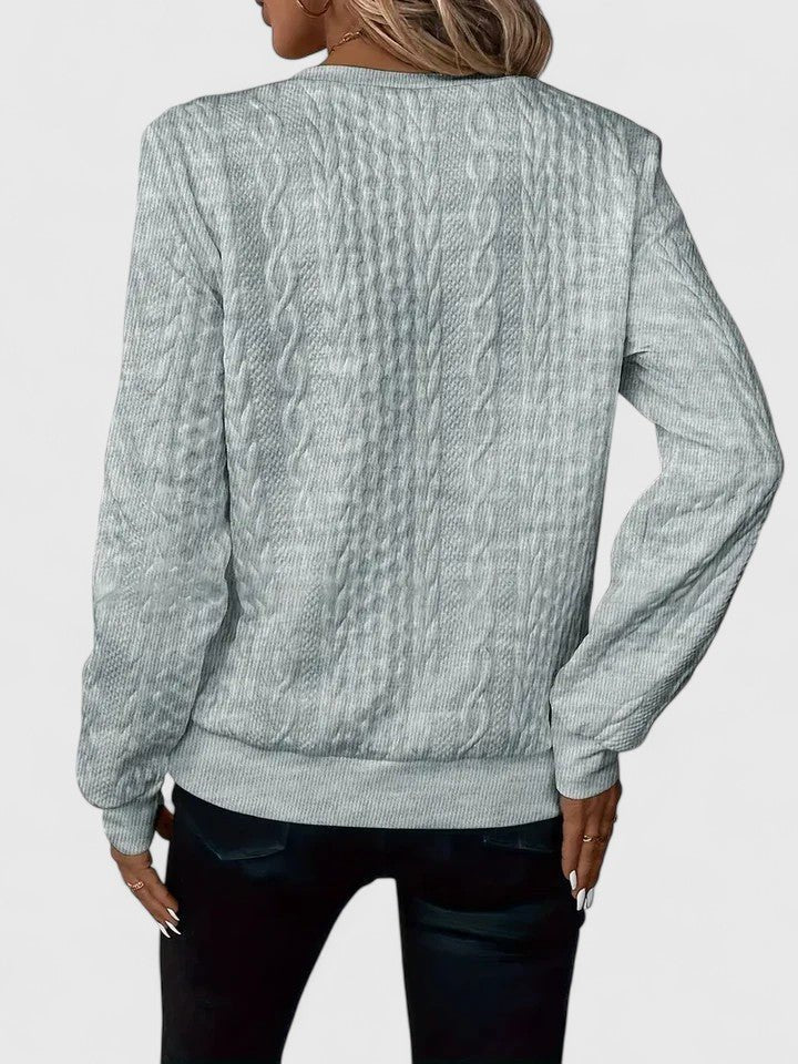 Women's Quarter-Zip Pullover Sweatshirt