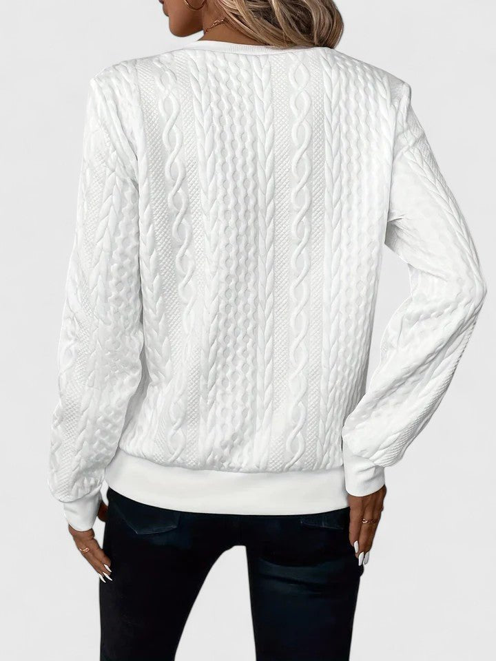 Women's Quarter-Zip Pullover Sweatshirt