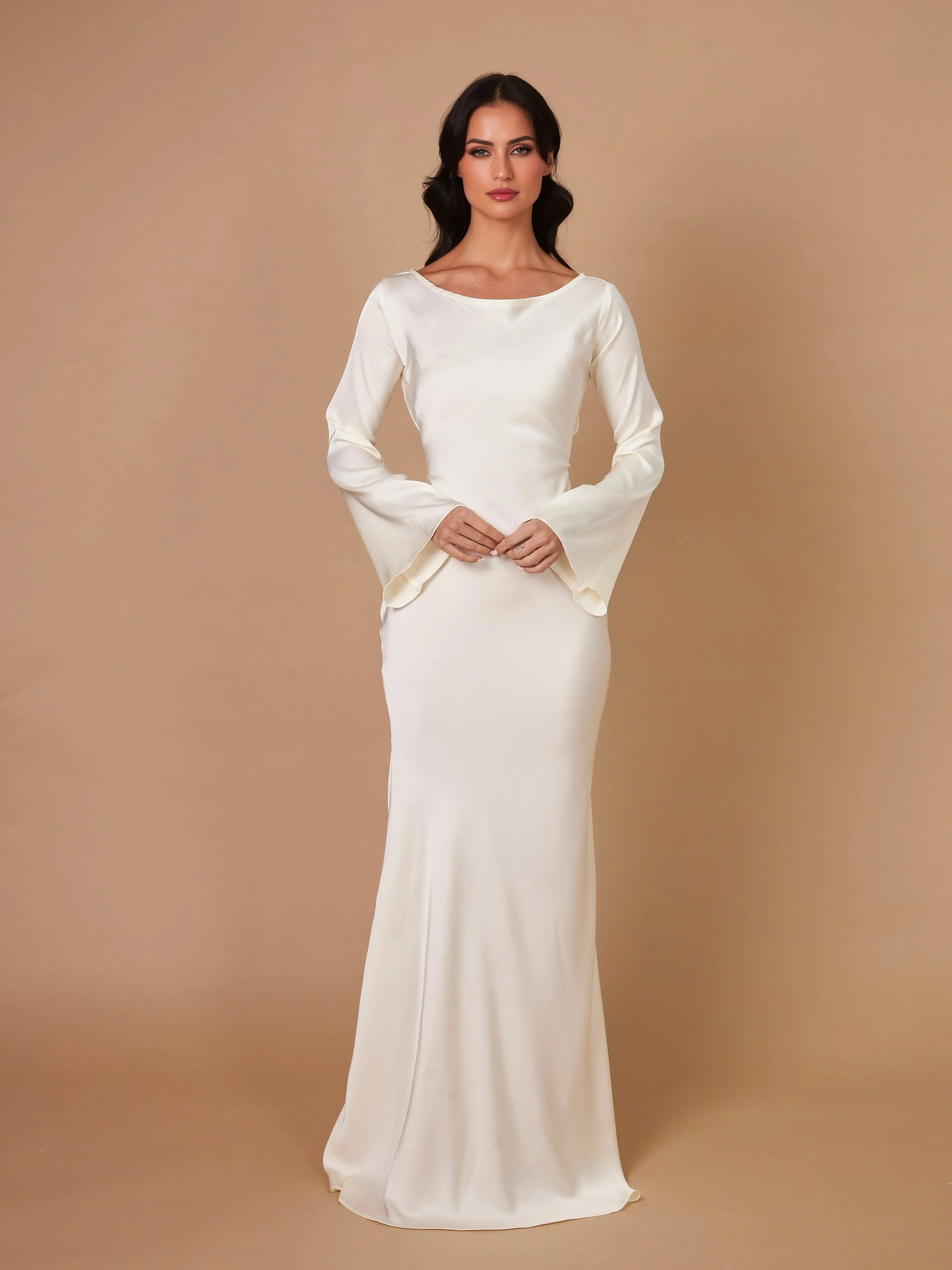 Long Sleeve Bodycon Maxi Dress