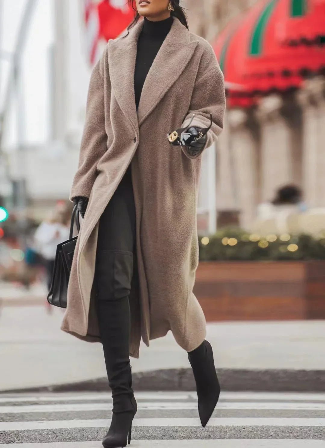 Women's Oversized Wool Coat