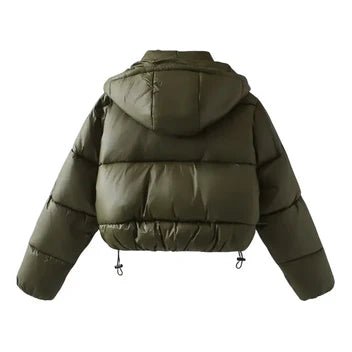 Women's Cropped Puffer Jacket