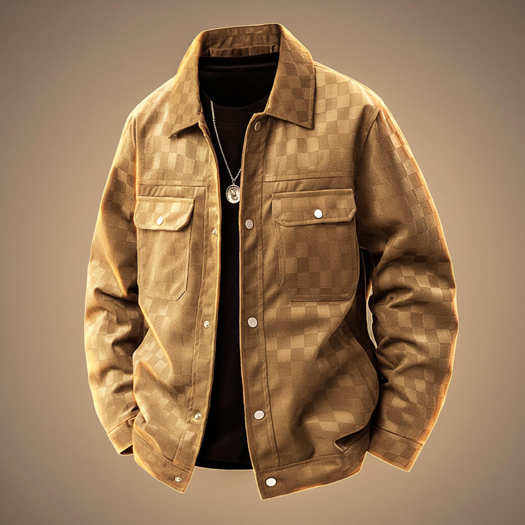 Brendan Men's Corduroy Denim Jacket 1