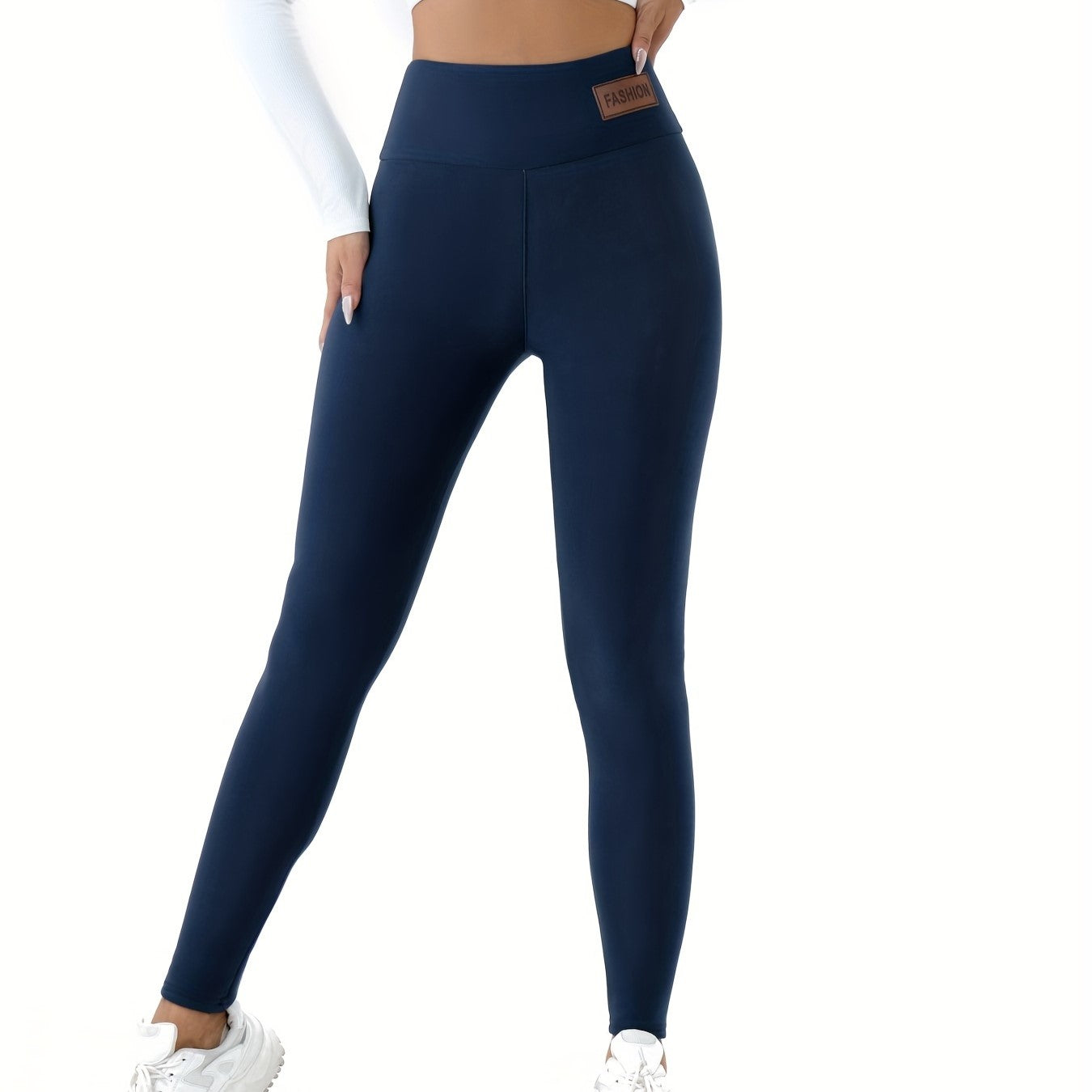 Brooke Women's Fleece Lined High Waist Leggings 10