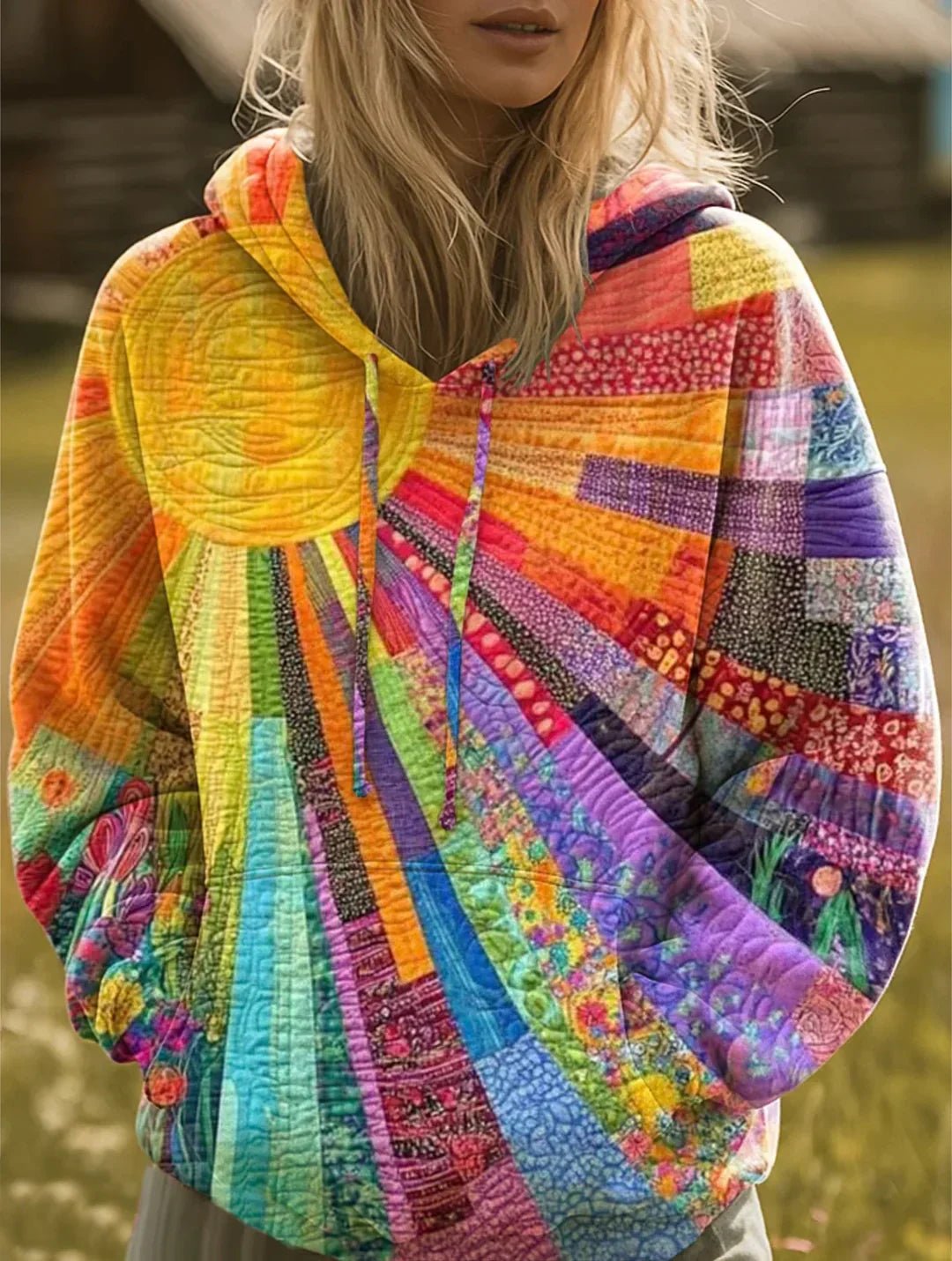 Women's Oversized Hoodie - Multicolour