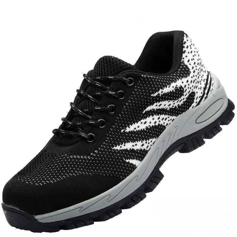 Women's Knit Trail Sneakers - Black
