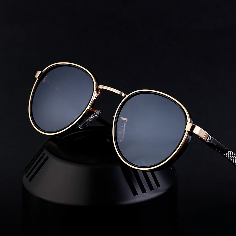 Catherine Unisex Round Polarized Sunglasses 4