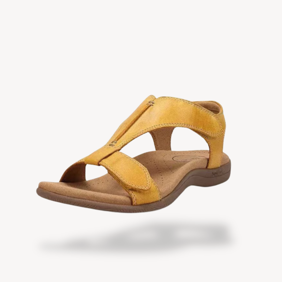 Charlotte Women's Leather T-Strap Sandals 3