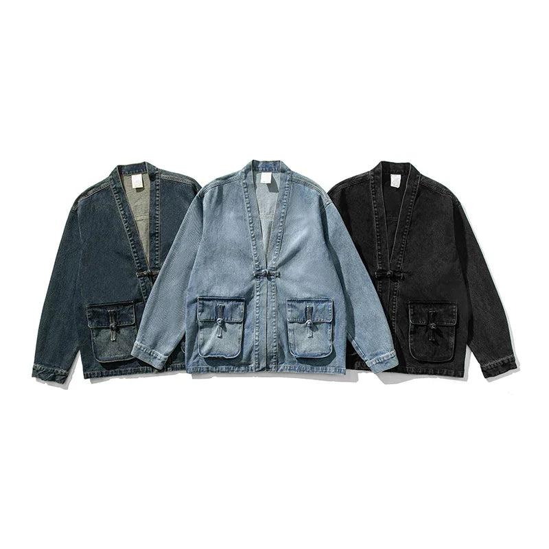 Christopher Men's Oversized Denim Jacket 6
