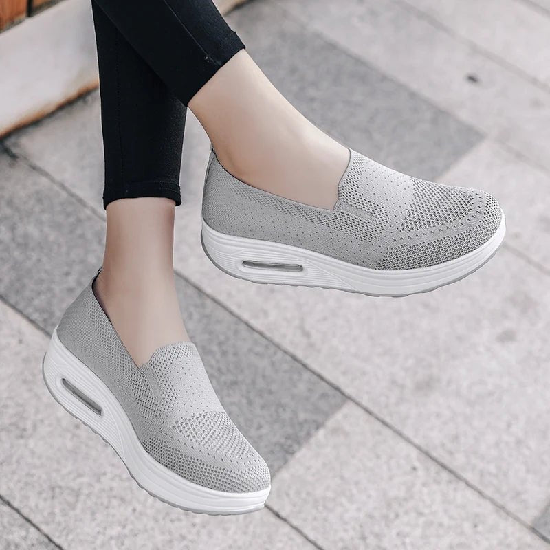 Women's Platform Knit Sneakers