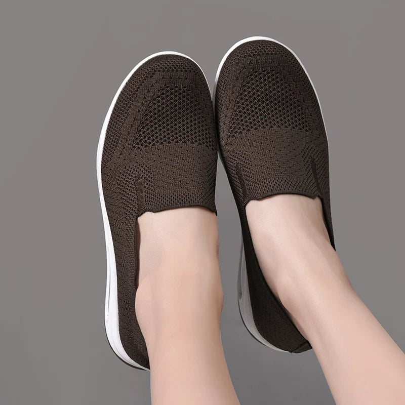 Women's Platform Knit Sneakers