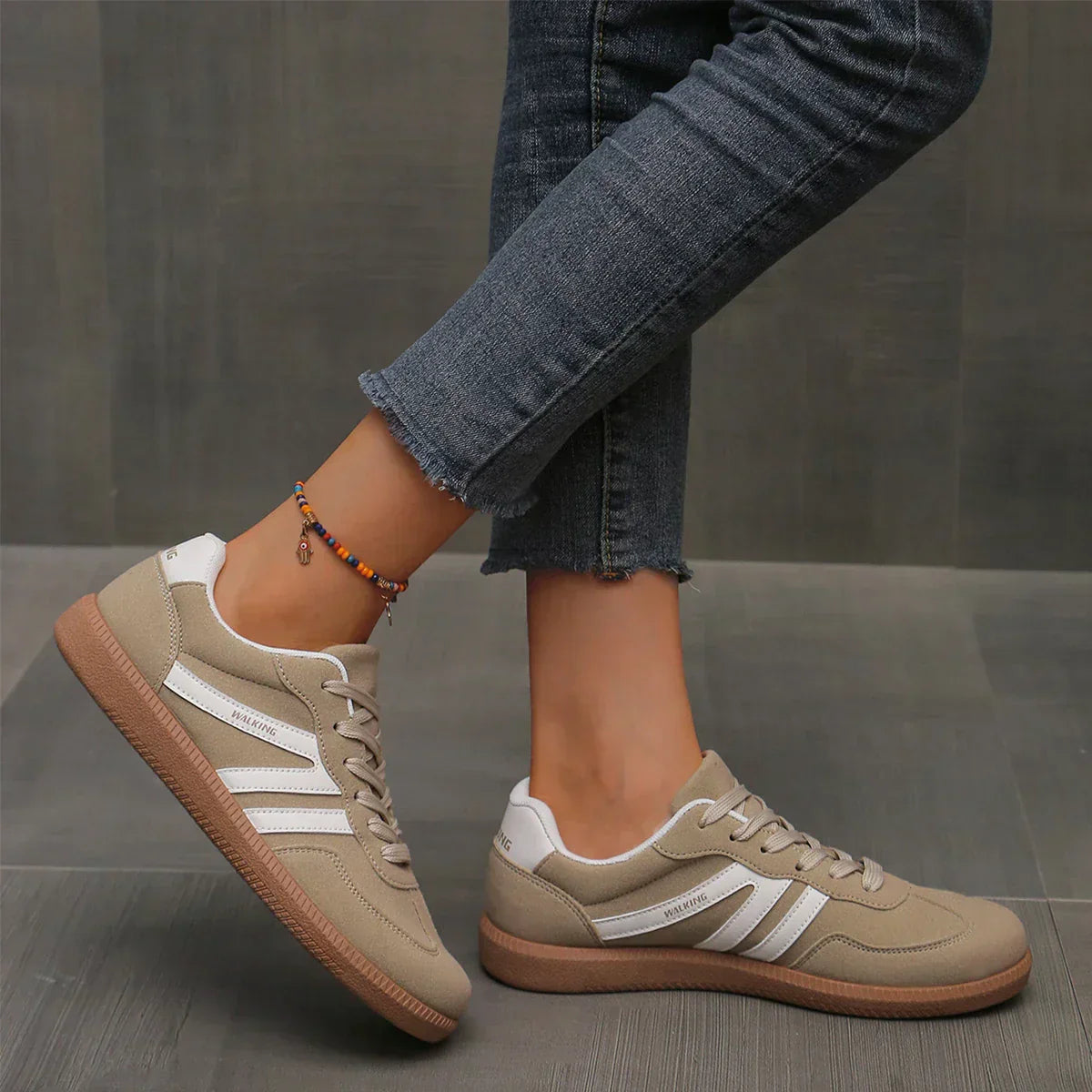 Claire Women's Lace Up Sneakers 6
