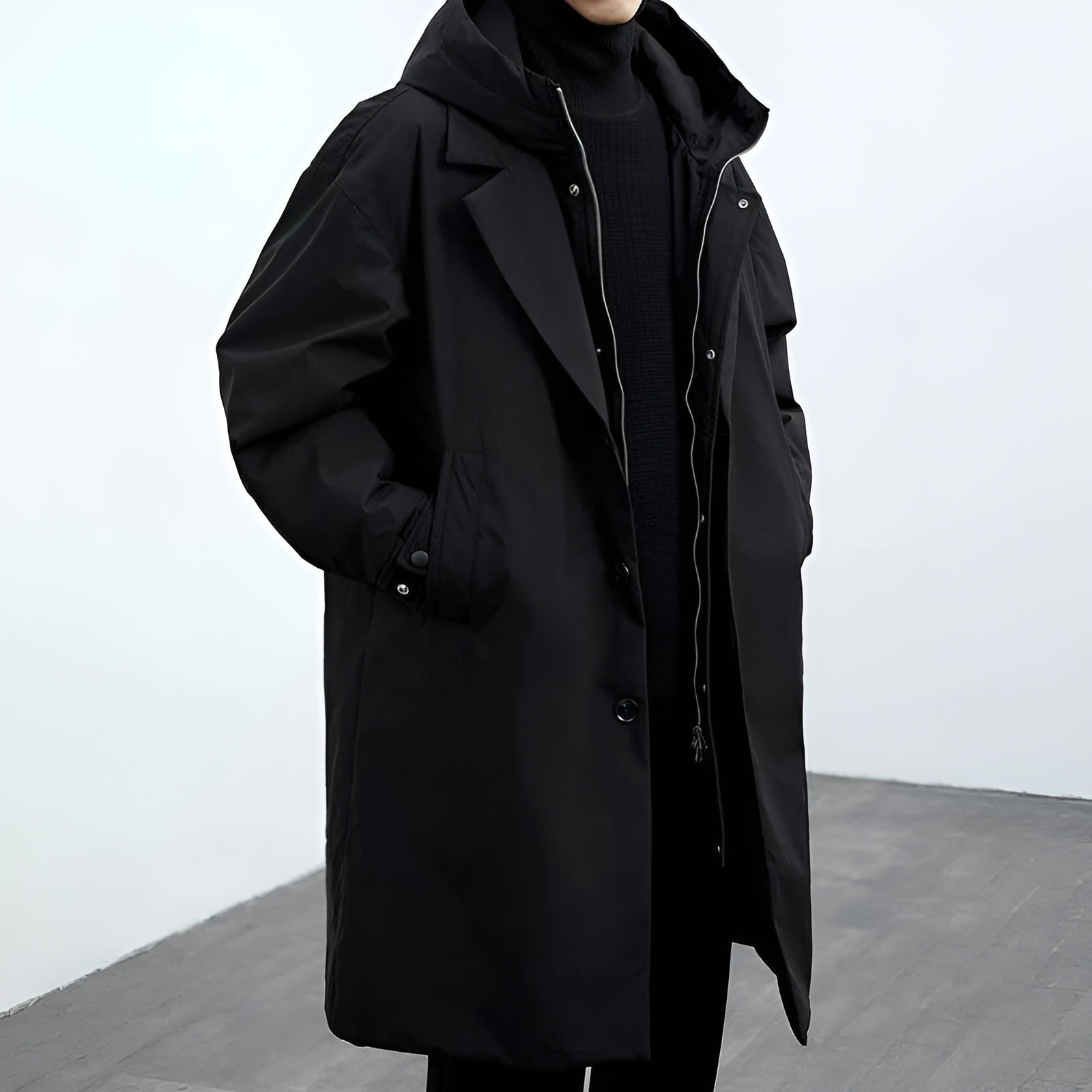 Clara Women's Oversized Double Breasted Trench Coat 1