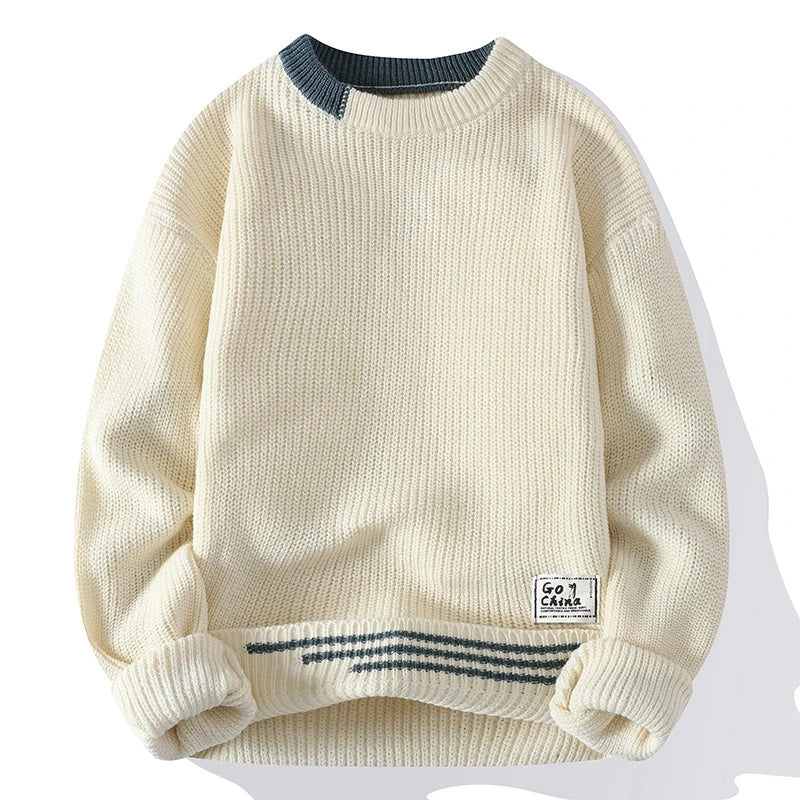 Clement Men's Ribbed Pullover Sweater 1
