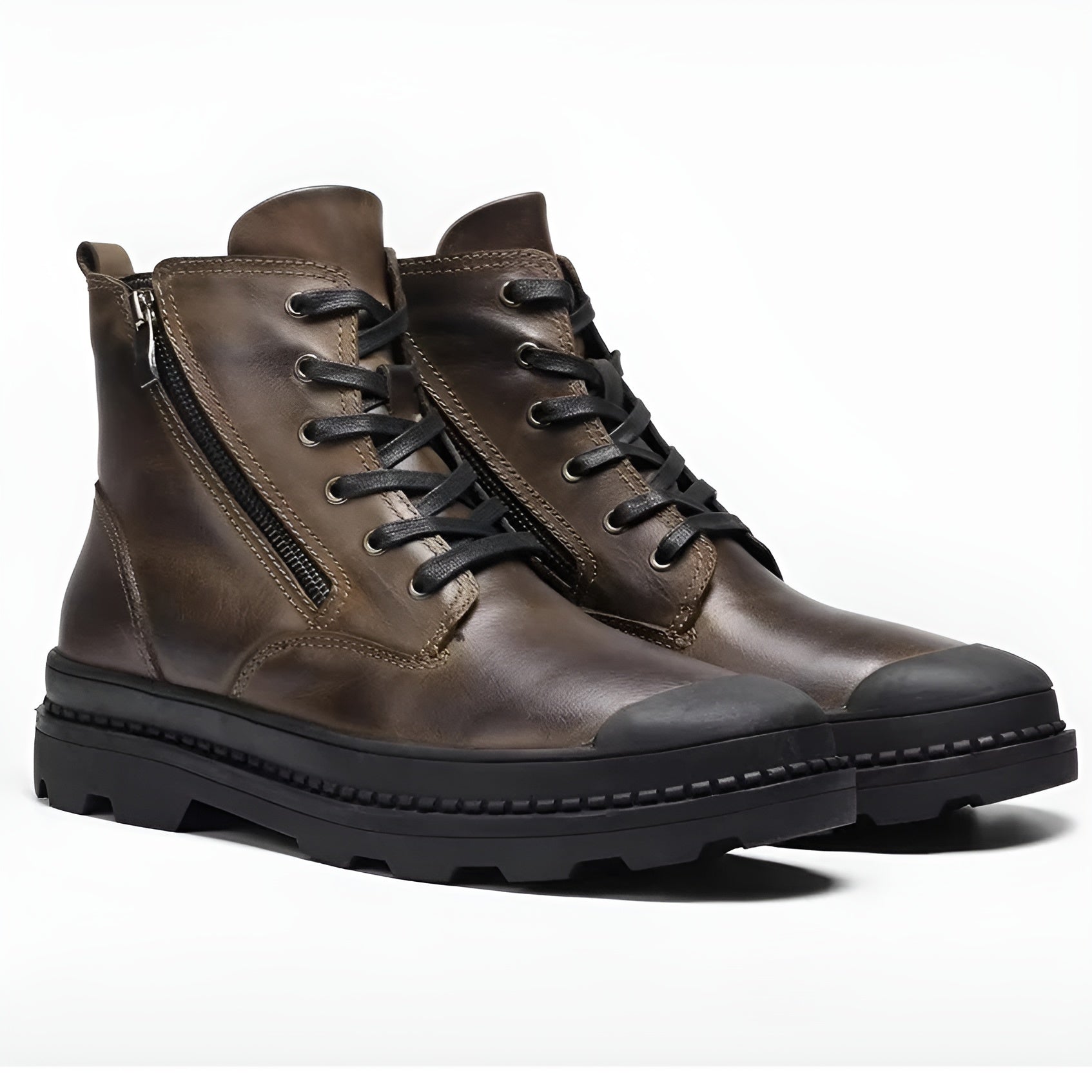 Colin Men's Leather Lace Up Ankle Boots 1