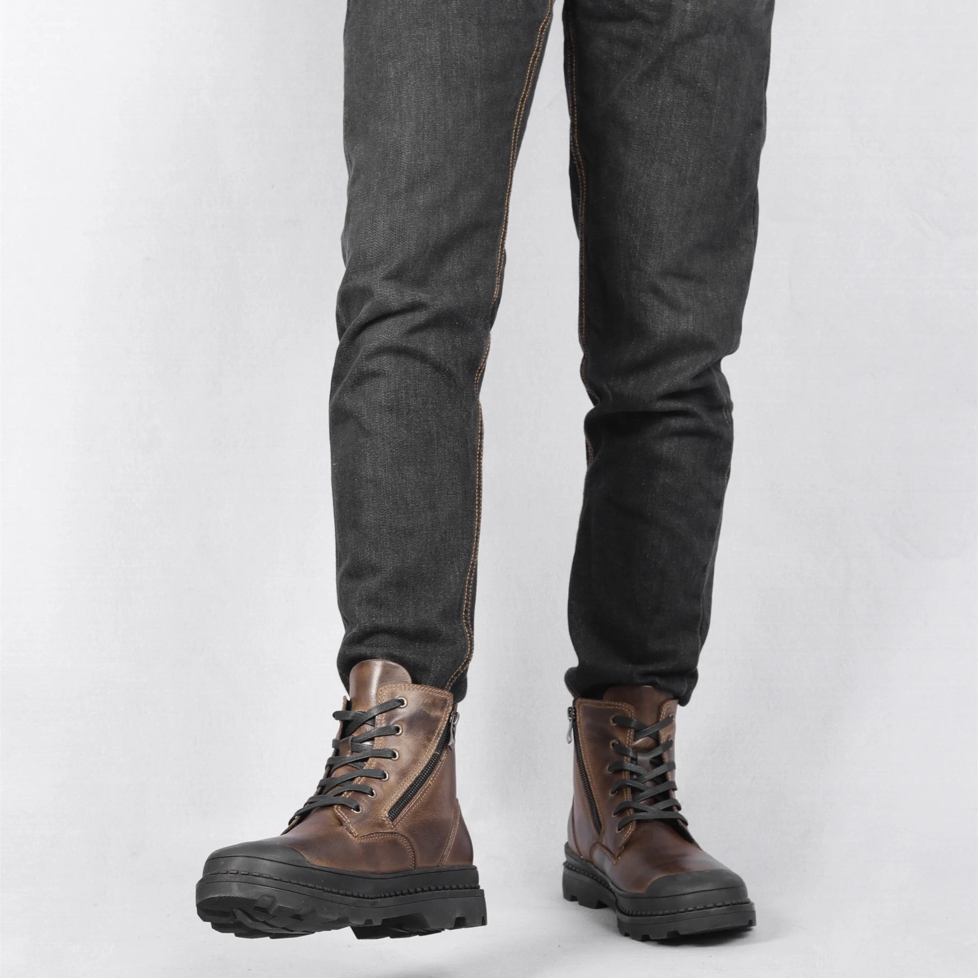 Colin Men's Leather Lace Up Ankle Boots 5