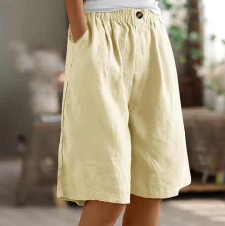 Constance Women's High Waist Wide Leg Shorts 3
