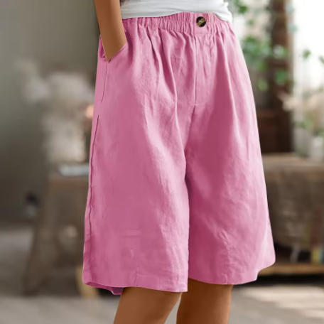 Constance Women's High Waist Wide Leg Shorts 5