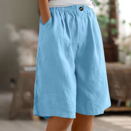 Constance Women's High Waist Wide Leg Shorts 7