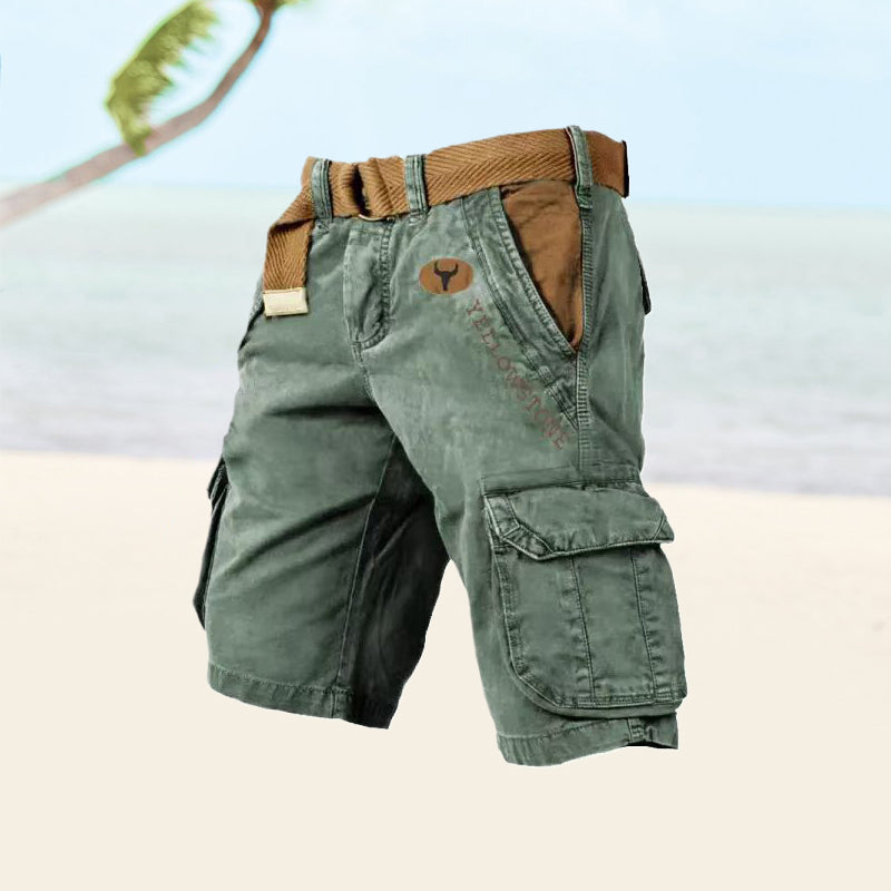Curtis Men's Cotton Cargo Shorts 4