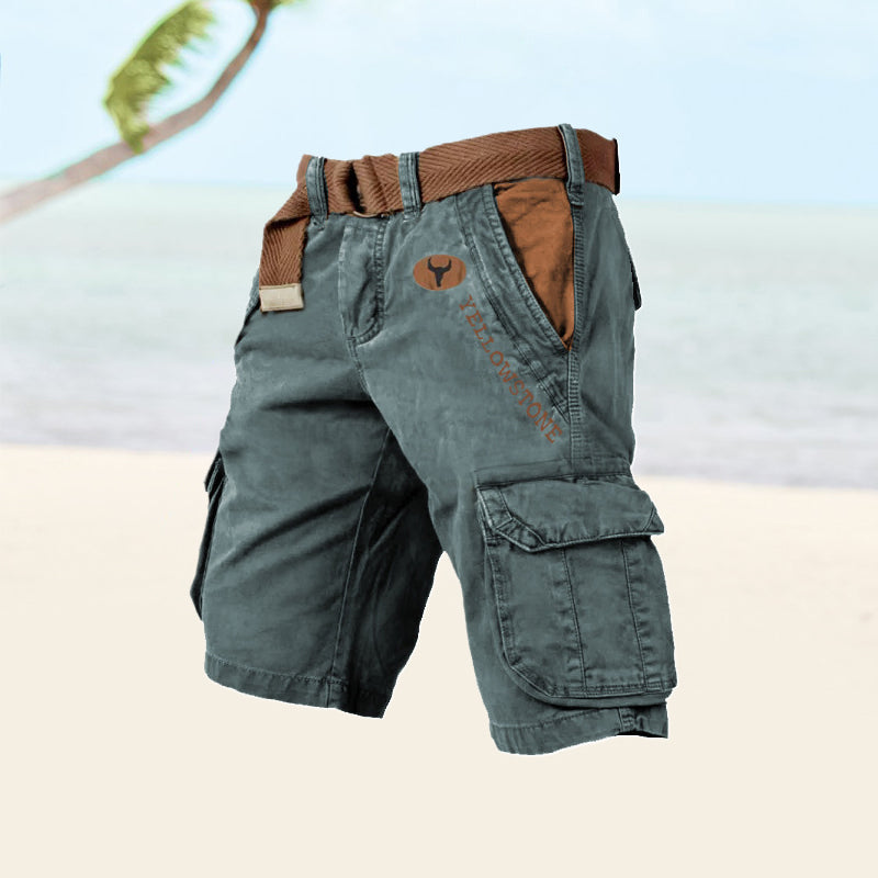 Curtis Men's Cotton Cargo Shorts 5