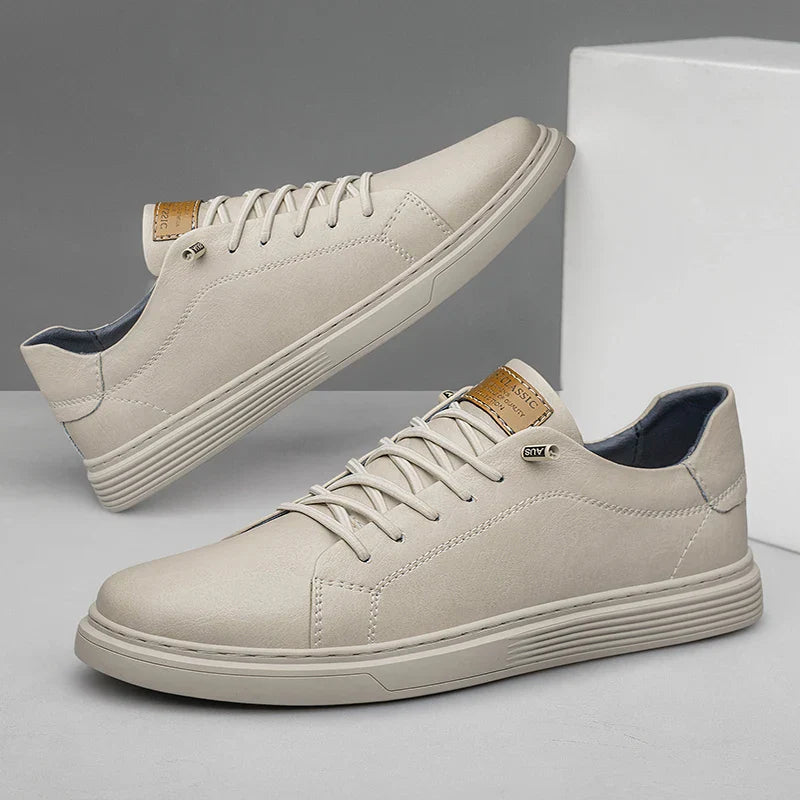 Curtis Men's Leather Lace Up Sneakers 7