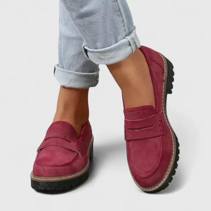Dale Men's Suede Penny Loafers 6