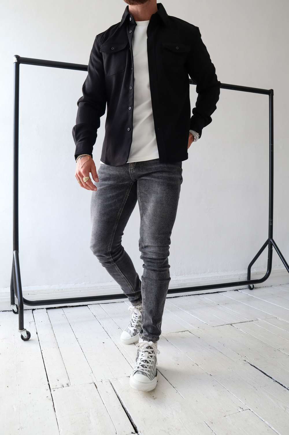Derek Men's Cotton Shirt Jacket 4