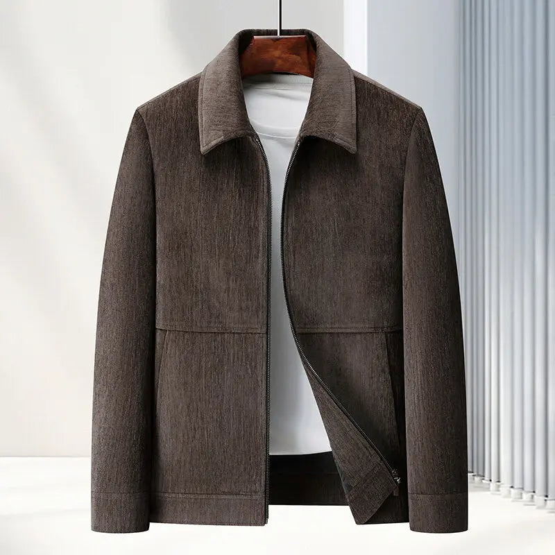 Derek Men's Wool Zip Up Jacket 1