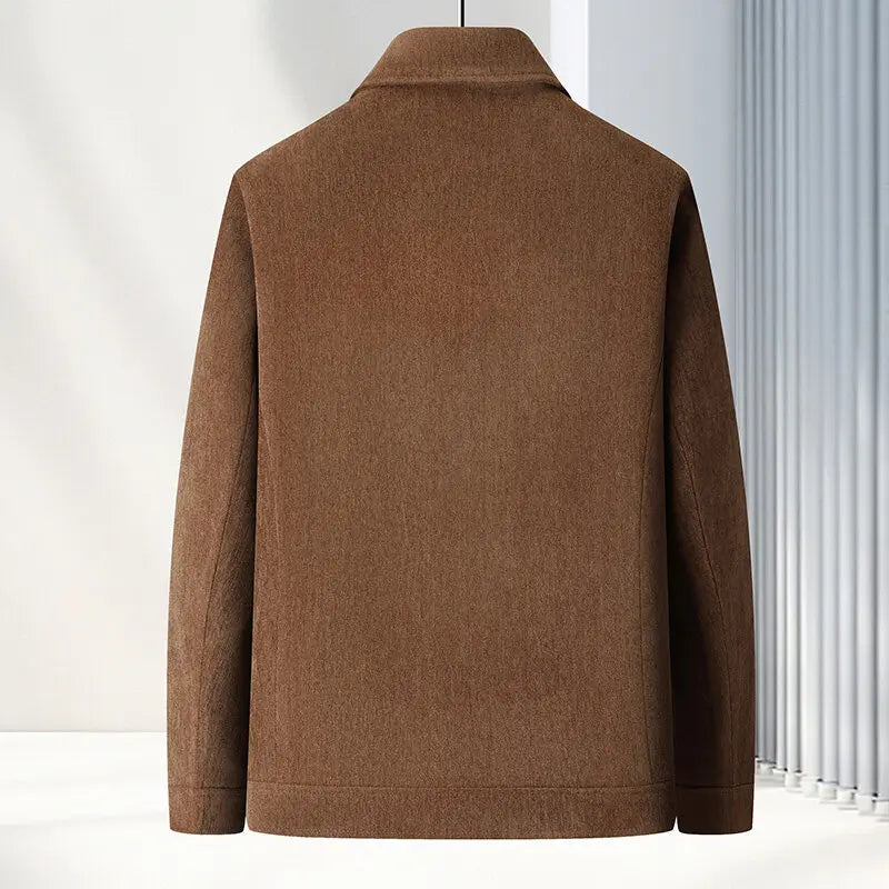 Derek Men's Wool Zip Up Jacket 2