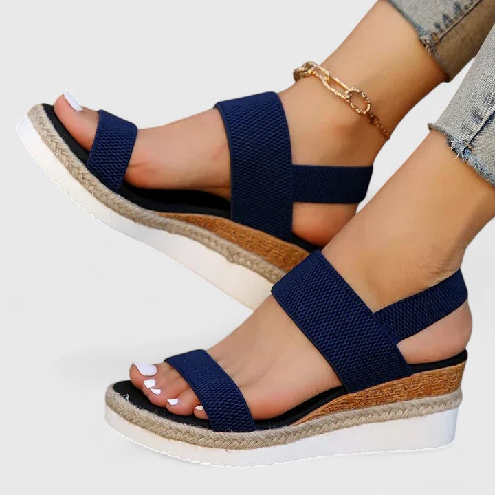 Edith Women's Platform Wedge Sandals 9
