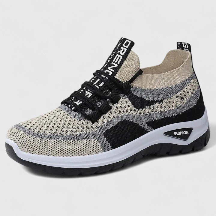 Women's Knit Sneakers - Black