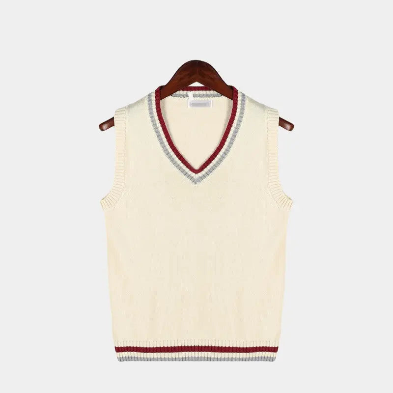 Elliott Men's Cable Knit Sleeveless Sweater 3