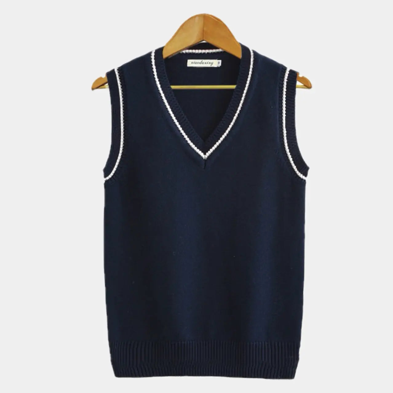 Elliott Men's Cable Knit Sleeveless Sweater 4