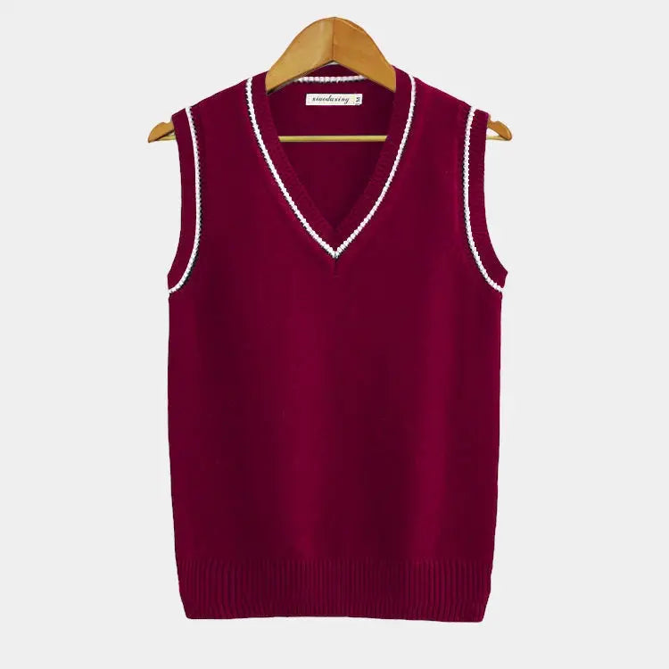 Elliott Men's Cable Knit Sleeveless Sweater 5