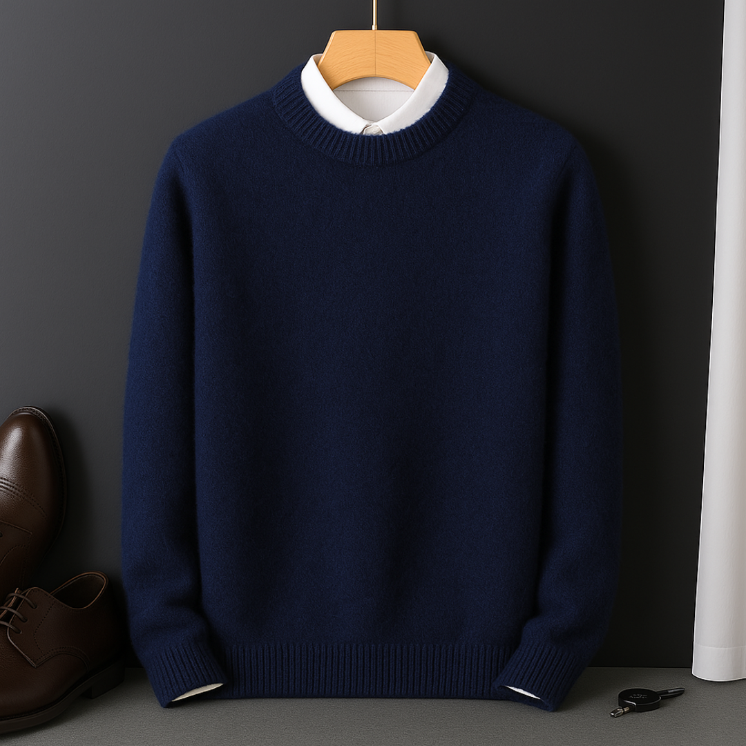 Emerson Men's Wool Pullover Sweater 4