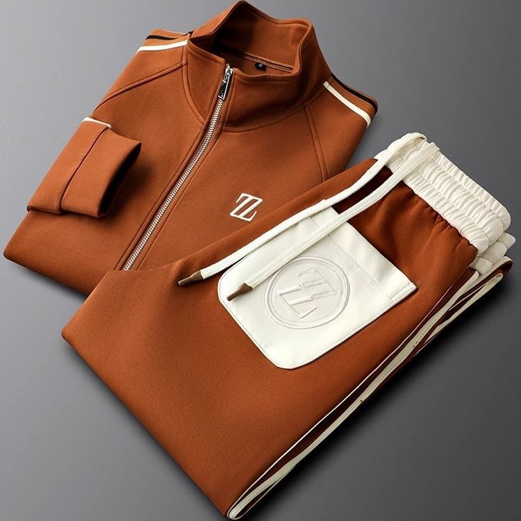 Emerson Men's Zip Up Tracksuit Set 2