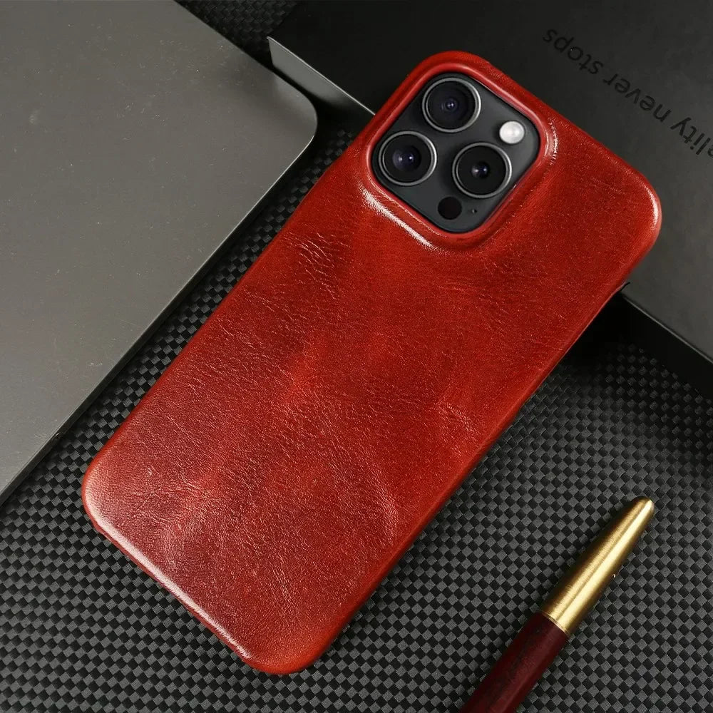 Emma iPhone Leather Phone Cases 10