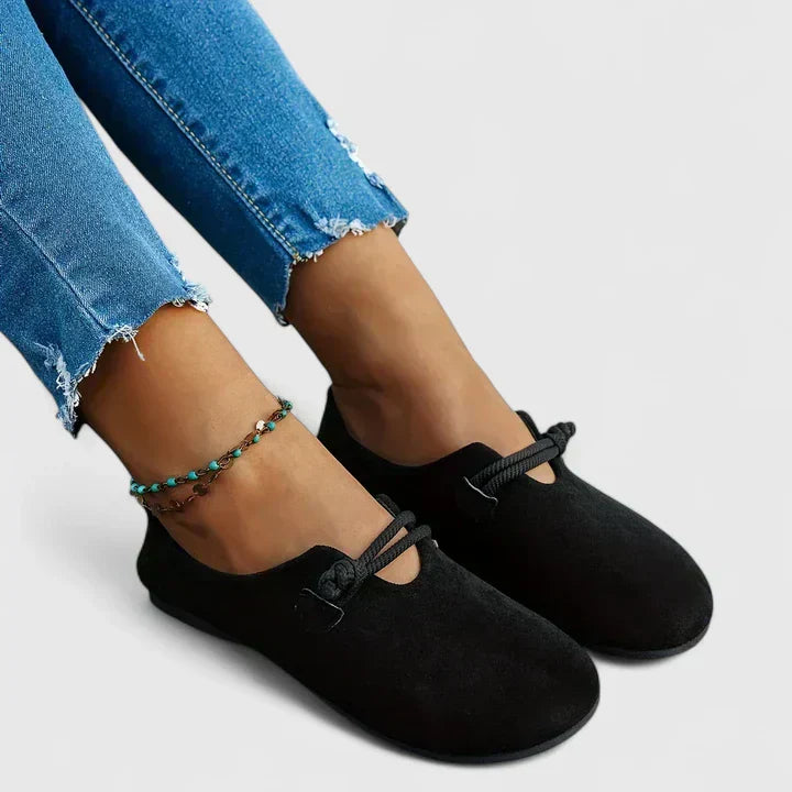 Emma Women's Canvas Mary Jane Flats 6