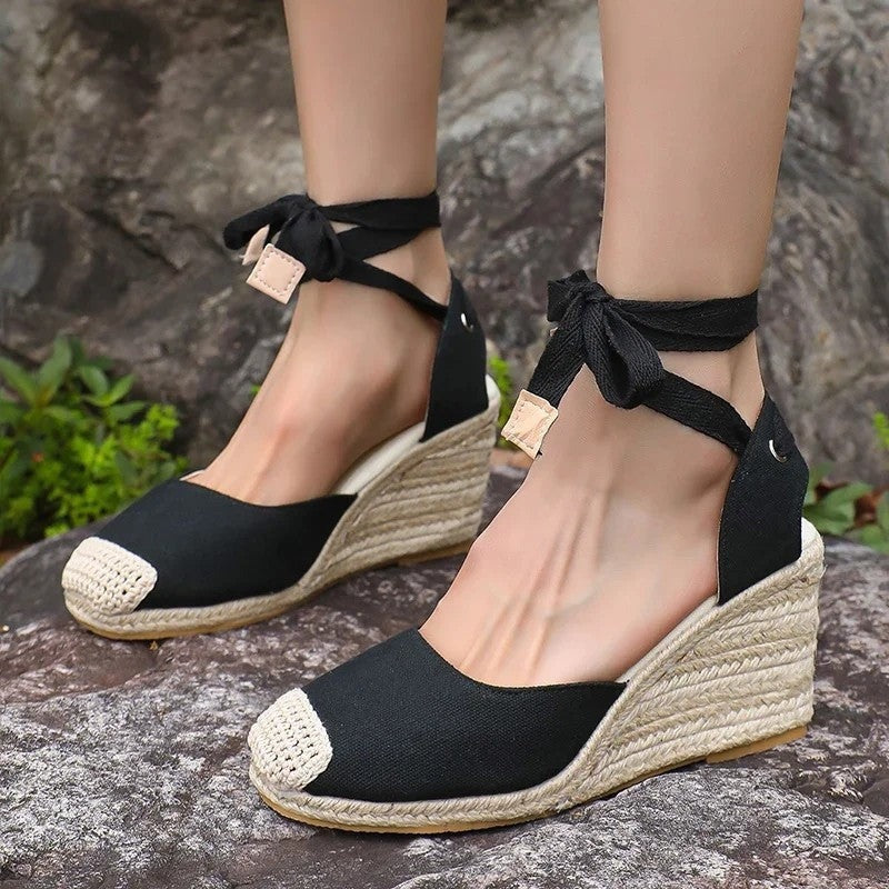 Espadrille Wedge Sandals