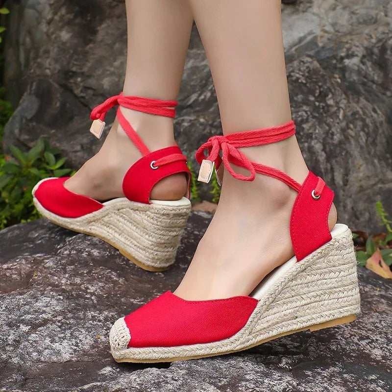 Espadrille Wedge Sandals